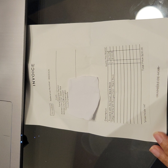 Manière De Voir - Cargo Pants with Bungee cord - Picture 3 of 3